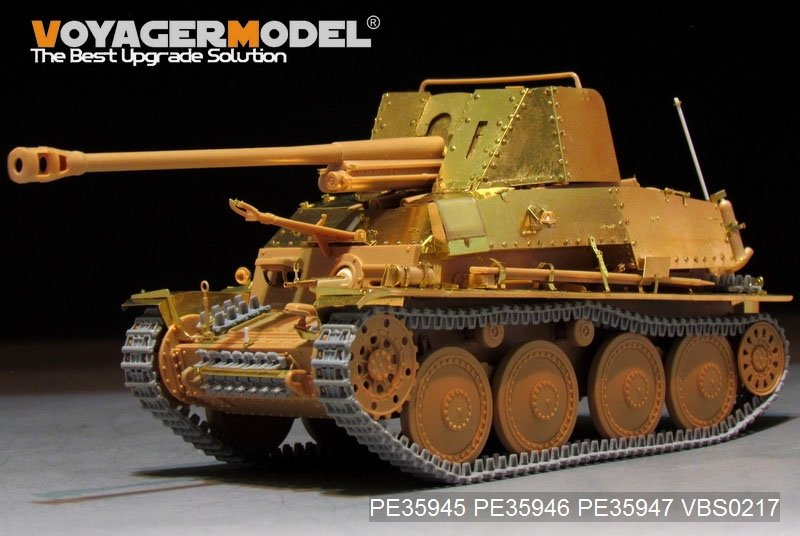 Voyager Model PE35945 WWII German Tank Destroyer Marder III (Sd.Kfz.139)Basic For TAMIYA 35248 1/35 – image 5
