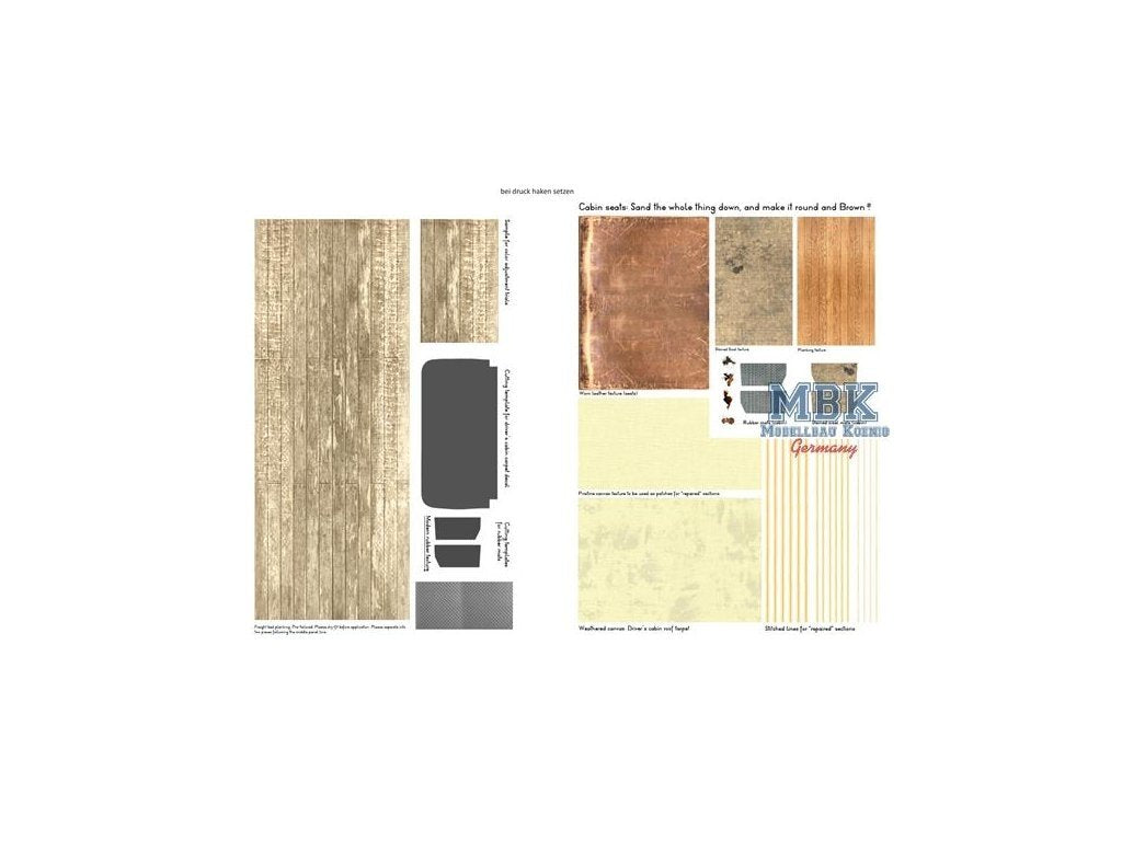 Das Werk DWA031 Planche de décalcomanies à effets spéciaux pour Faun L900 1/35 – image 5