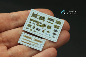 Quinta Studio QD48477 A6M3 Zero 3D-Printed coloured Interior on decal paper (Eduard) 1/48 – imagen 3