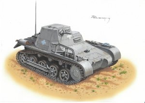 Attack 72868 kl.PzBefWg I Ausf. A late production 1/72