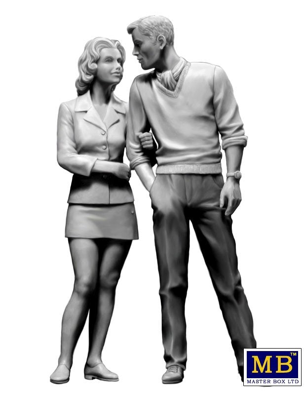 Master Box 24029 Dangerous Curves Series. Bob and Sally - The Happy Couple 1/24 – immagine 2