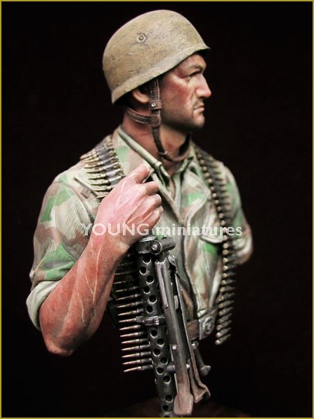 Young Miniatures YM1844 German Fallschirmjager Monte Cassino 1944 1/10 – zdjęcie 7