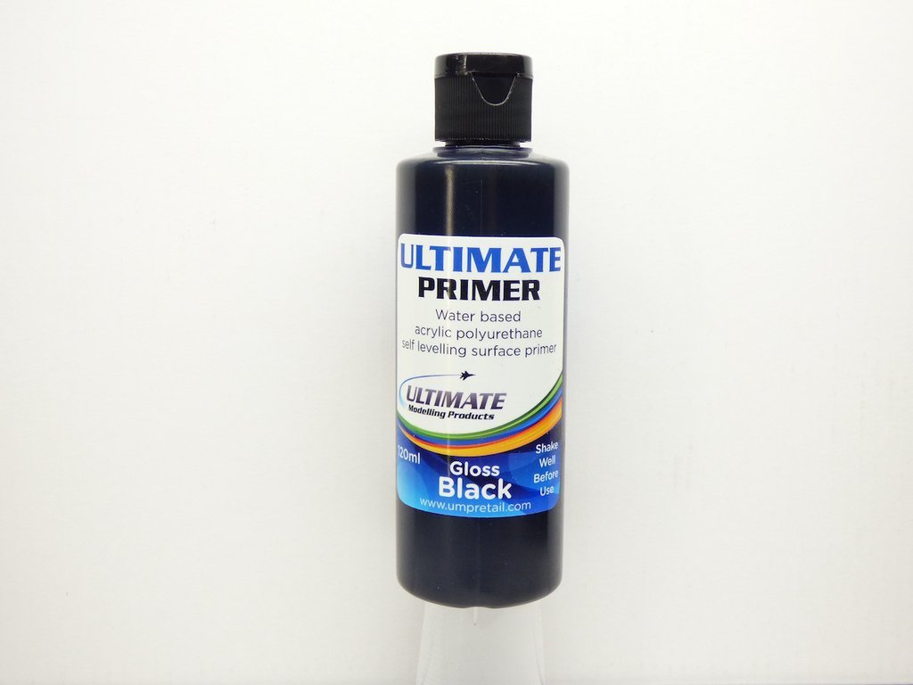 Ultimate Modeling UMP040 Ultimate Primer - 60ml Gloss Black
