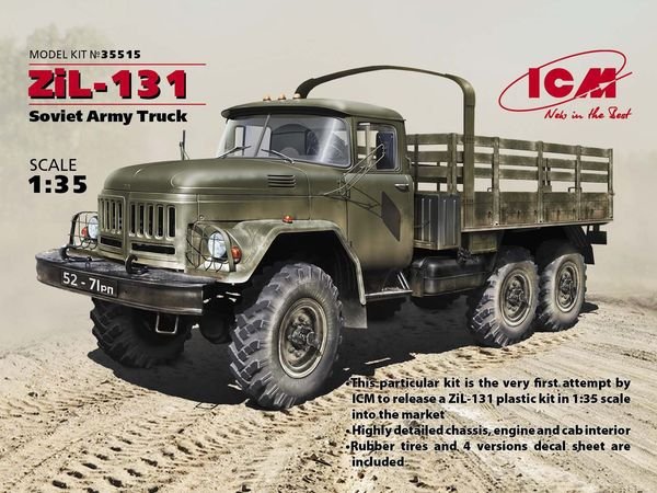 ICM 35515 ZiL-131 Soviet Army Truck 1/35