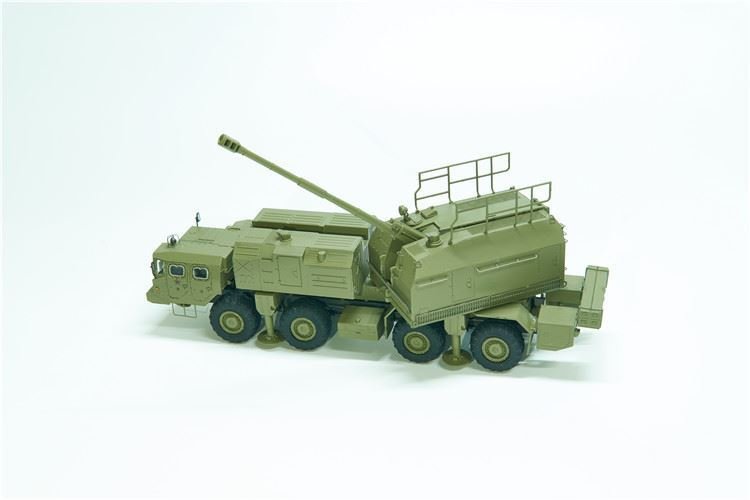 Modelcollect PP72001 Russian 130 mm coastal defense gun A-222 bereg pre-painted Kit 1/72 – Bild 9