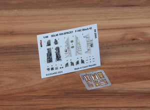 Maquette Eduard 3DL48105 F-16C Block 42 (jusqu&amp;#39;en 2005) SPACE KINETIC au 1/48 – image 3