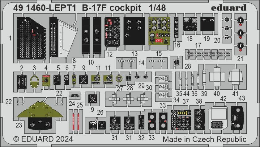 Eduard BIG49426 B-17F regular nose PART I EDUARD 1/48 – Bild 2