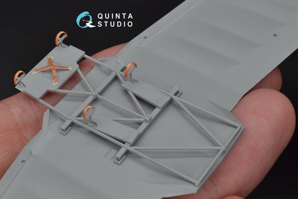 Quinta Studio QD32016 Bu 131 3D-Printed &amp;amp; coloured Interior on decal paper (for ICM kit) 1/32 – Bild 5
