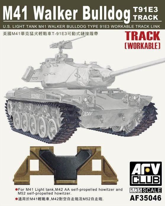 AFV Club 35046 M41/42 Chenille (Articulée) 1/35