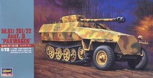 Hasegawa MT45 German Sdkfz 251/22 Ausf D 7.5cm Pakwagon 1/72