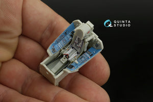 Quinta Studio QD48234 Su-35S 3D-Printed &amp;amp; coloured Interior on decal paper (KittyHawk) 1/48 – zdjęcie 14
