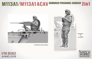 Andy&amp;#39;s Hobby Headquarters AHHQ-009 M113A1 / M113A1 ACAV 2 in 1 Kit 1/16 – Bild 7