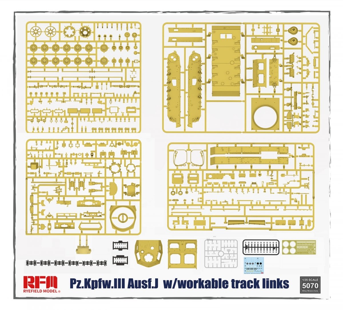 Rye Field Model 5070 Pz.Kpfw.III Ausf.J 1/35 – Bild 2