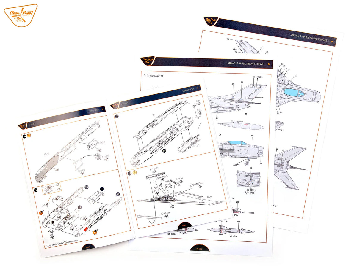 Clear Prop! CP72057 MiG-19 PM 1/72 – Bild 44