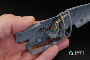 Quinta Studio QD32019 Spitfire Mk.VIII 3D-Printed &amp;amp; coloured Interior on decal paper (for Tamiya kit) 1/32 – zdjęcie 4