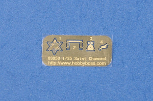 Hobby Boss 83859 French Saint Chamond Heavy Tank Medium – zdjęcie 9