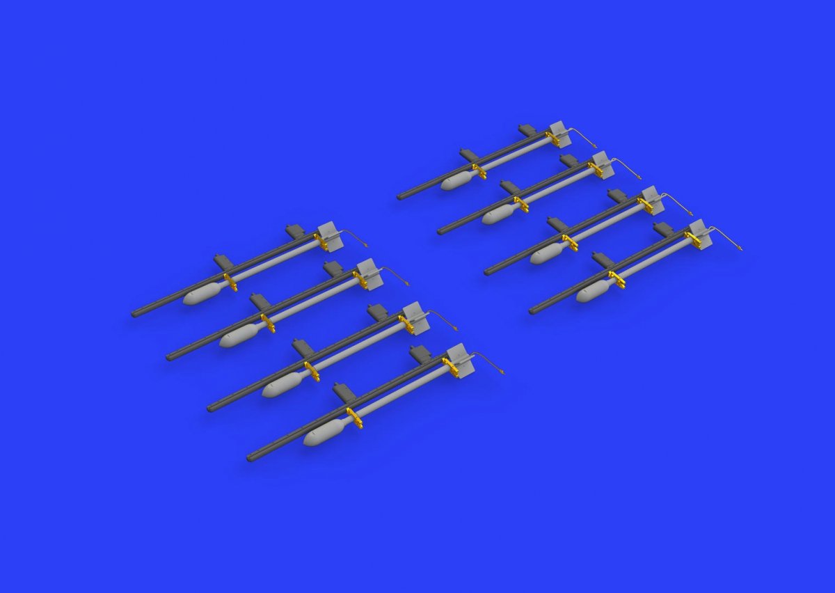 Eduard 648450 RP-3 60lb rockets for Tempest Mk. V 1/48 EDUARD – imagen 3