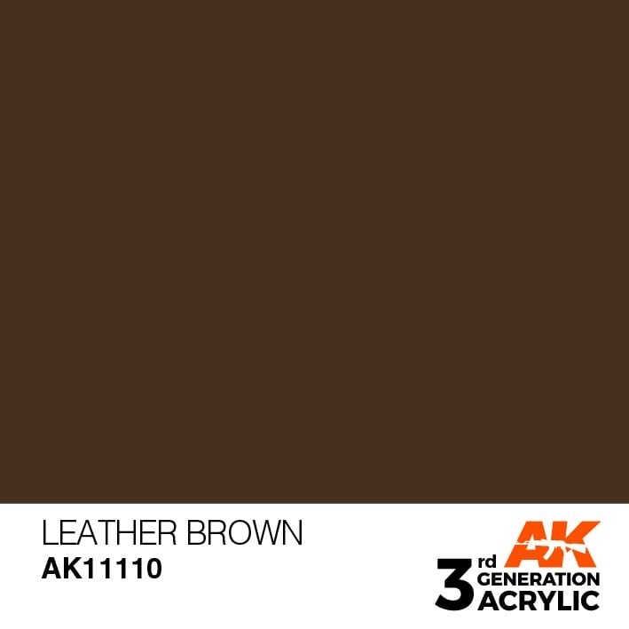 AK Interactive AK11110 CUIR MARRON – STANDARD 17 ml