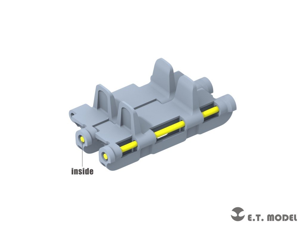 E.T. Model P35-063 WWII German Pz.Kpfw.II Ausf.L Luchs Workable Track ( 3D Printed ) 1/35 – zdjęcie 2