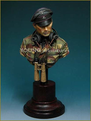 Young Miniatures YM1805 SS Panzer Officer Normandie 1944 1/10 – Bild 5