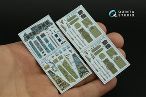 Quinta Studio QD48071 Su-34 3D-Printed &amp;amp; coloured Interior on decal paper (HobbyBoss) 1/48 – Bild 2