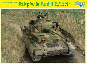 Dragon 6526 Pz.Kpfw.IV Ausf.H, mi-production septembre-nov 43 (1/35)