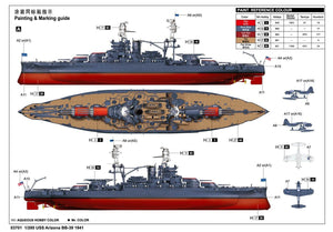 Trumpeter 03701 USS Arizona BB-39 1/200 – Bild 44
