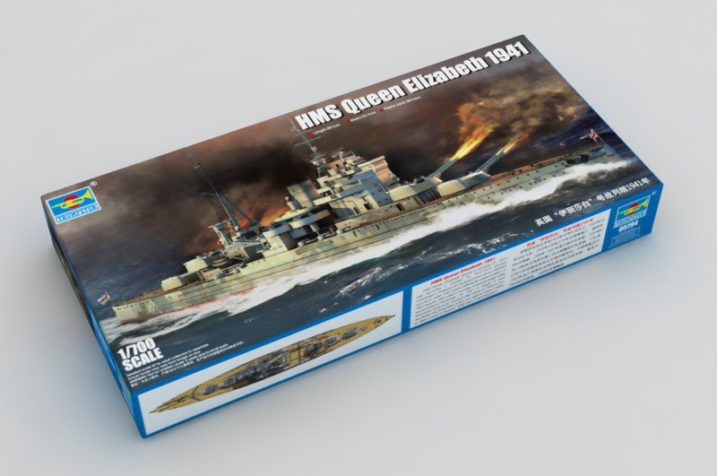 Trumpeter 05794 HMS Queen Elizabeth 1941 1/700 – Bild 2
