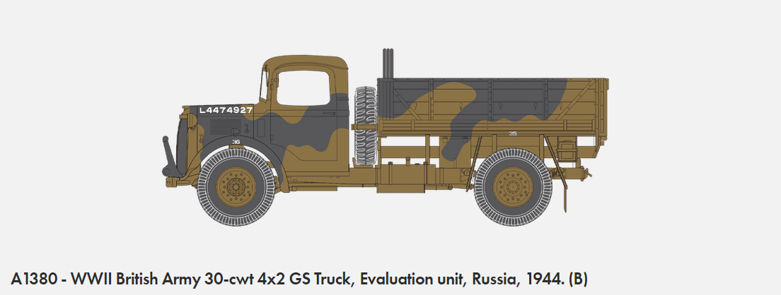 Airfix 1380 WWII British Army 30-cwt 4x2 GS Truck 1/35 – Bild 8