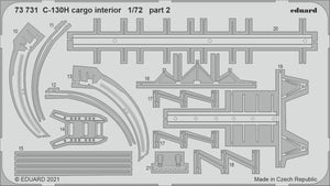 Eduard 73731 C-130H cargo interior for Zvezda 1/72 – zdjęcie 2