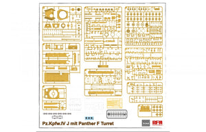 Rye Field Model 5068 Pz.Kpfw.IV J mit Panther F Turret 1/35 – Bild 2