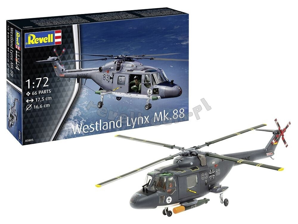 Revell 63805 Westland Lynx Mk.88 Model Set 1/72 – immagine 2