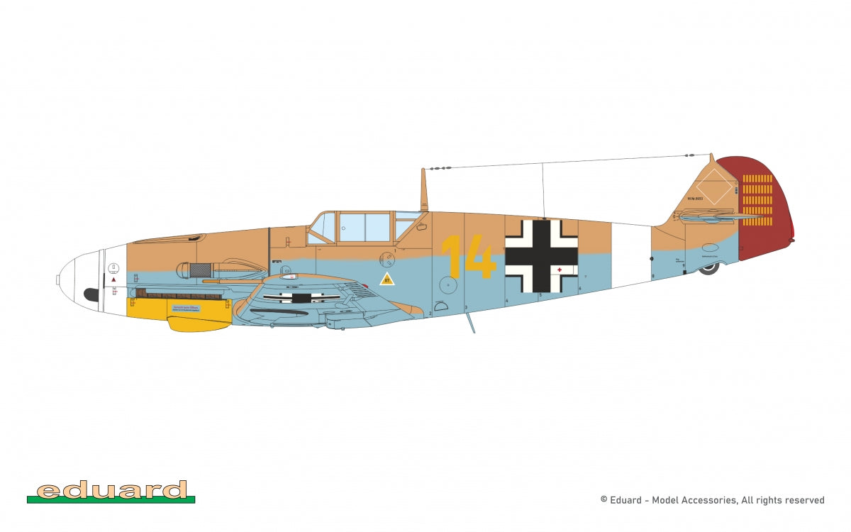 Eduard 2112 AFRIKA DUAL COMBO 1/72 – immagine 4