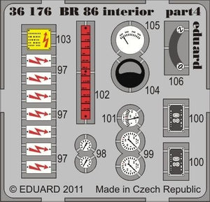 Eduard 36176 BR 86 interior 1/35 Trumpeter – zdjęcie 4