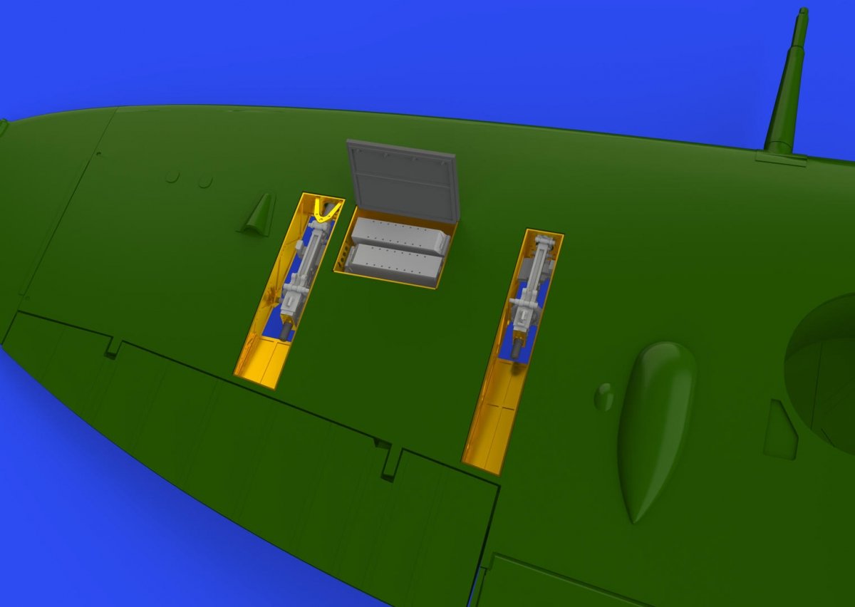 Eduard 648665 Spitfire Mk.Vb gun bays EDUARD 1/48 – Bild 2