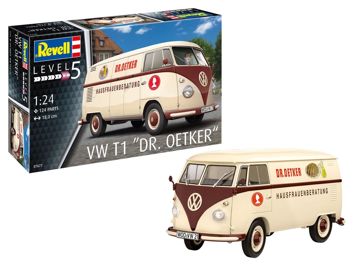 Revell 07677 VW T1 "Dr. Oetker" 1/24