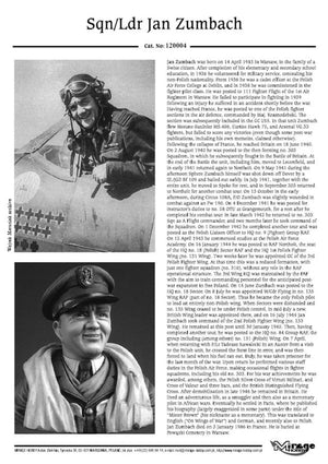Mirage 120004 Sqn/Ldr Jan ZUMBACH (November 1944) 200mm – imagen 4