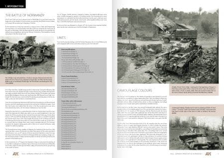 AK Interactive AK916 1944 GERMAN ARMOUR IN NORMANDY – CAMOUFLAGE PROFILE GUIDE – immagine 8