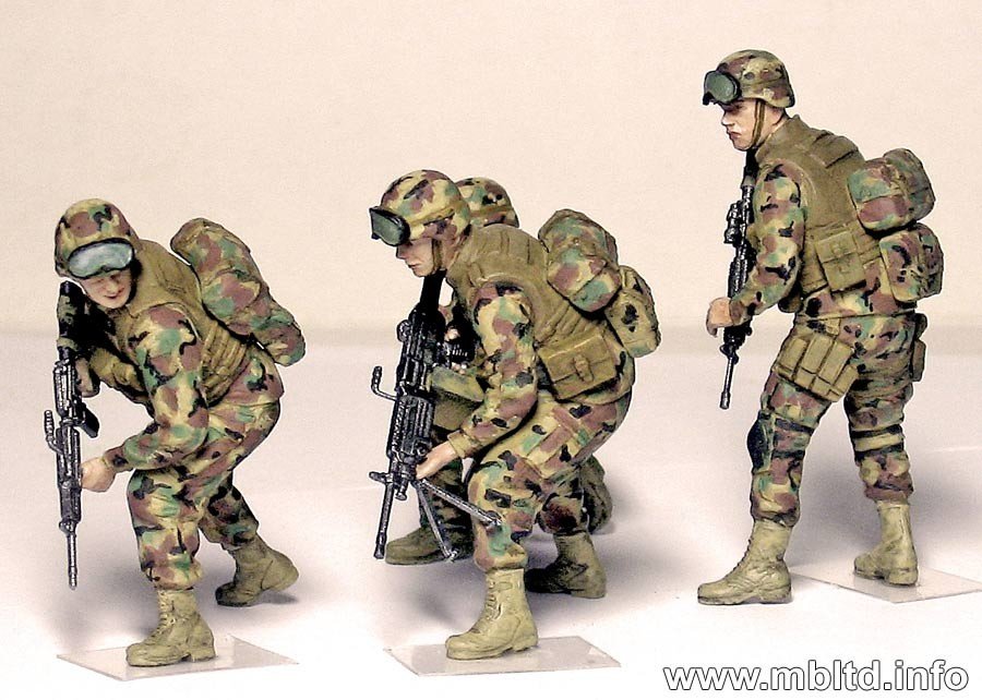 Master Box 3575 Iraq kit 1 (US Troops) 1/35 – immagine 12