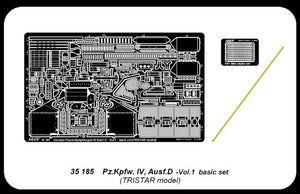 Aber 35185 German medium tank Pz.Kpfw. IV, Ausf. D - vol.1 - basic set 1/35 – imagen 4