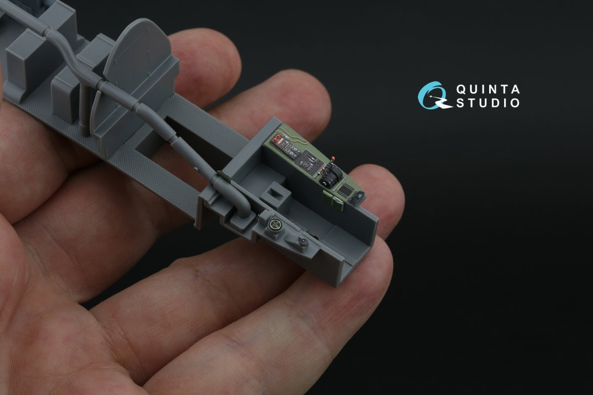 Quinta Studio QDS-48555 Bristol Beaufighter NF.Mk.VI 3D-Printed &amp;amp; coloured Interior on decal paper (Tamiya) (small version) 1/48 – imagen 5