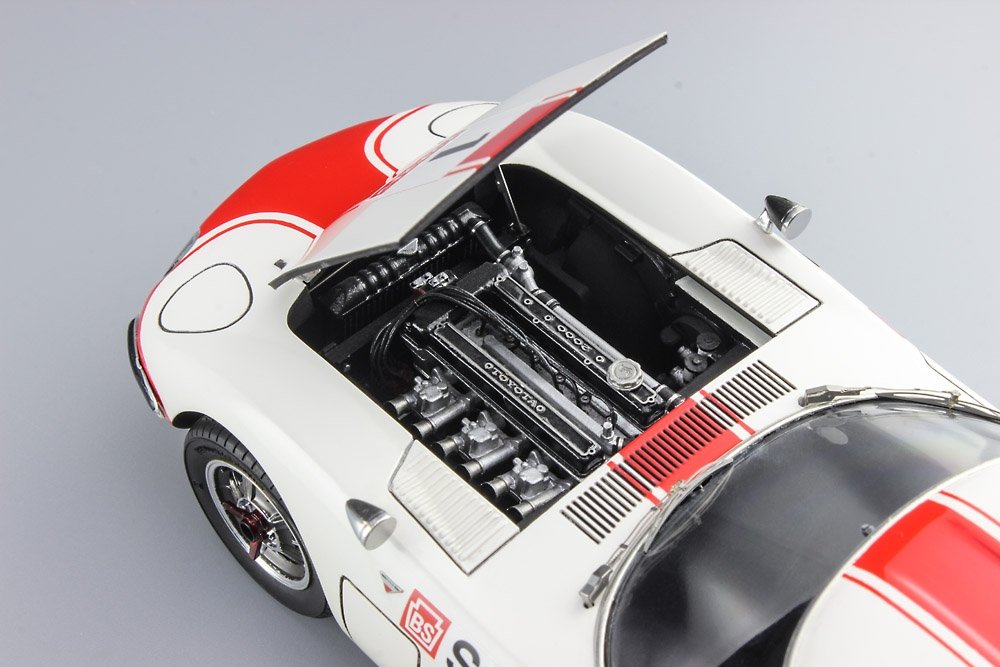 Hasegawa CH53 TOYOTA 2000GT « Course des 24 Heures de Fuji 1967 - Super Détail » 1/24  – image 3