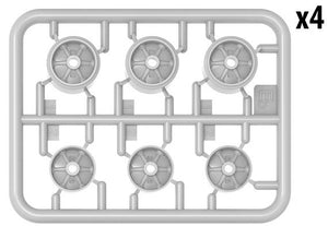 Miniart 35220 M3/M4 ROADWHEELS SET. WELDED TYPE AND PRESSED TYPE 1/35 – Bild 2