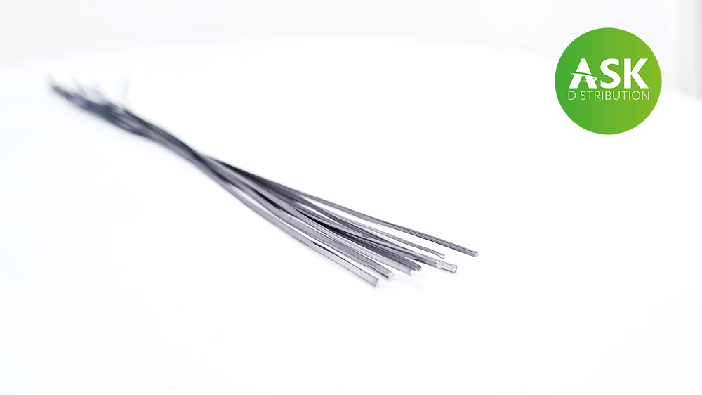 ASK T0077 Lead Wire - Flat 0.2 x 1.5 x 140 mm (10 pcs)
