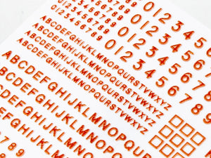 Red Fox Studio QS-35016 Numéros et lettres pour véhicules blindés britanniques vol.01 1/35 – image 4