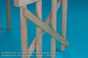 RB Model 35D15 WW II Wooden bridge Price for single module 1/35 – imagen 7