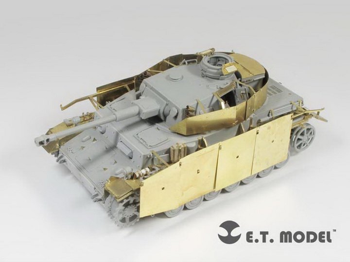ET Model E35-086 WWII German Pz.Kpfw.IV Ausf.G Apr-May 1943 Production Schurzen (For DRAGON Smart Kit) (1/35) – image 5