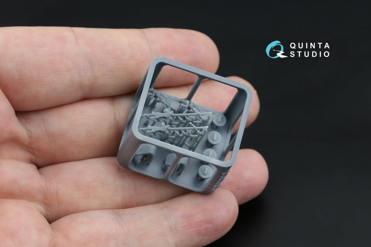 Quinta Studio QD+48582 Westland Lysander Mk.I 3D-Printed &amp;amp; coloured Interior on decal paper (Airfix) (with 3D-printed resin parts) 1/48 – immagine 7
