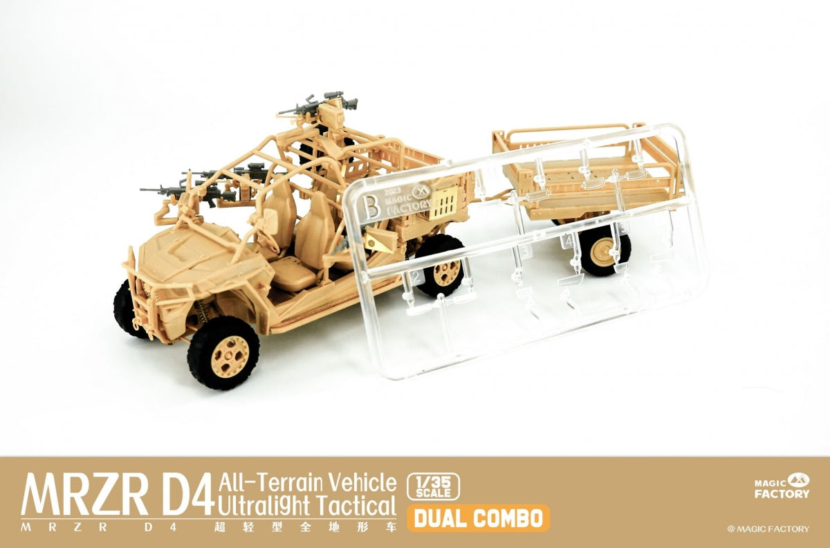 Magic Factory 2005 MRZR D4 Ultralight Tactical All-Terrain Vehicle 1/35 – Bild 13