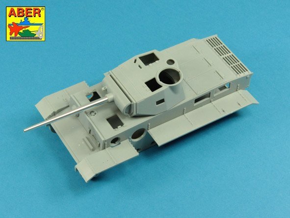 Aber 35L-251 7.5cm Gun Barrel for German Tank Pz.Kpfw. VI Ausf.B (For Revosys Model) 1/35 – zdjęcie 6